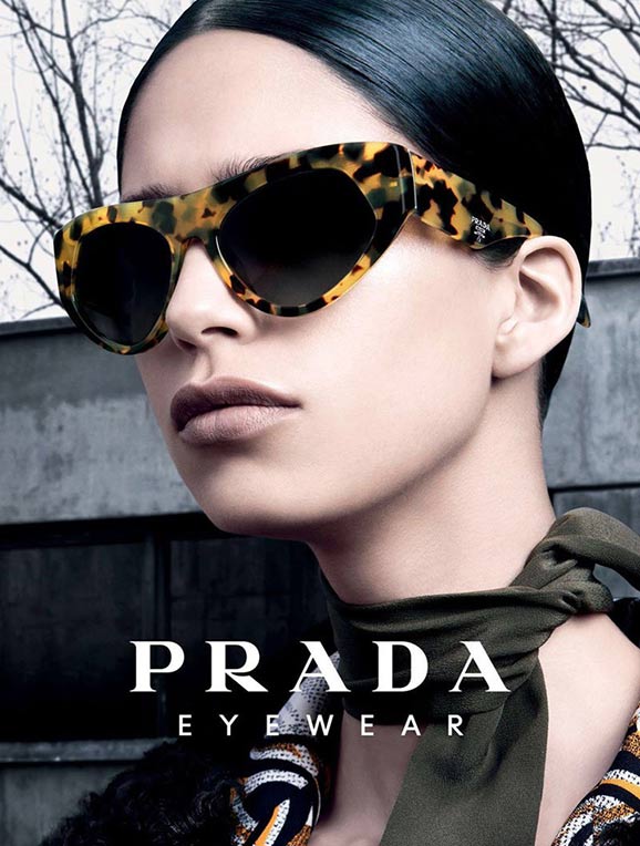 Prada 2014秋冬系列眼镜广告大片