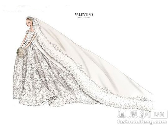 Lady Gaga的婚纱设计稿很奇葩？还有更多呢！