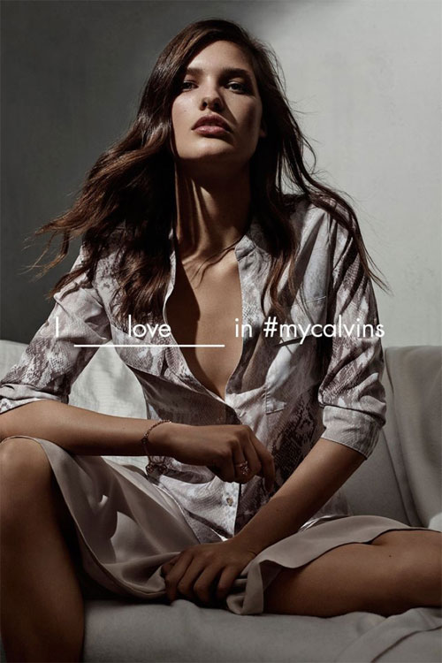 Calvin Klein 2016春夏白标系列广告大片