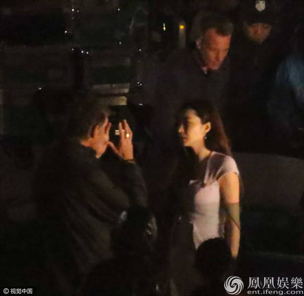 熊黛林打戏全删被疑怀孕 深夜顶冷风拍片