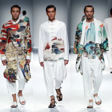 中国风品牌意树亮相上海时装周 用传统驾驭时尚